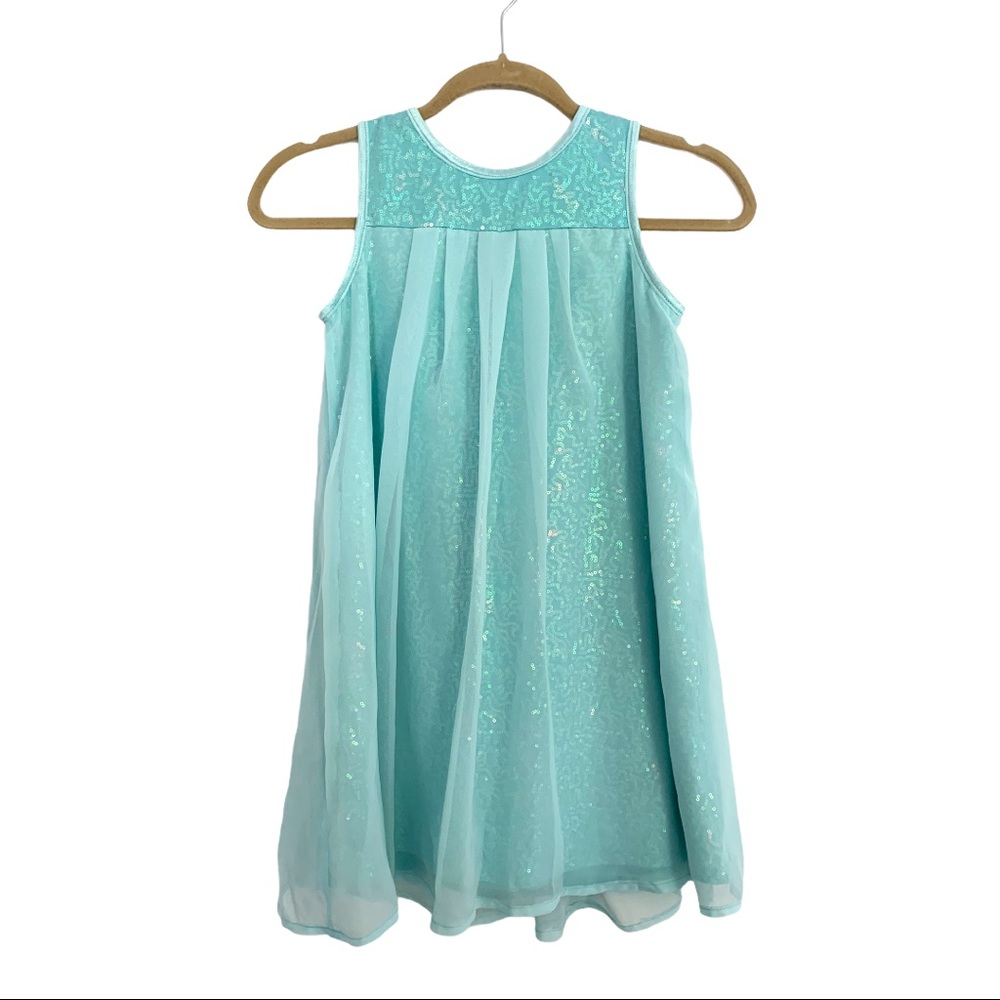 Chasing Fireflies Girls Sequin Swing Dress Size 10